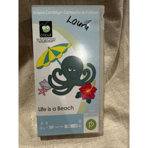 Cricut Shapes Cartridge Life is a Beach Arts & Crafts